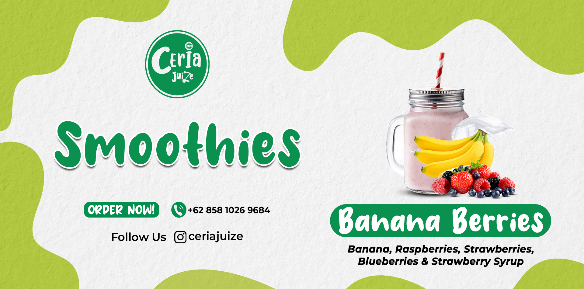 Smoothie banana berries copy